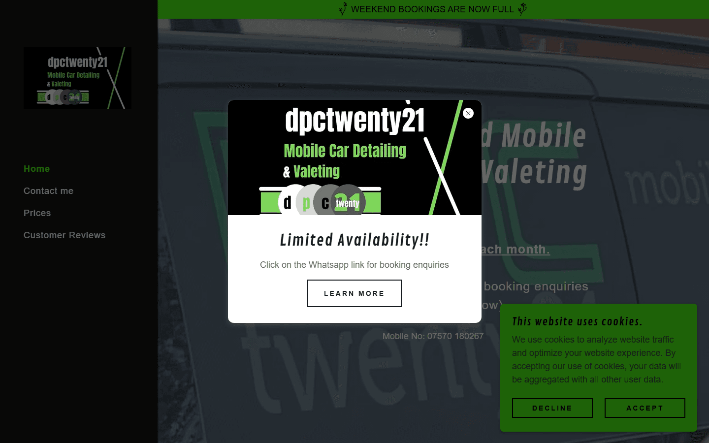 dpctwenty21 before redesign